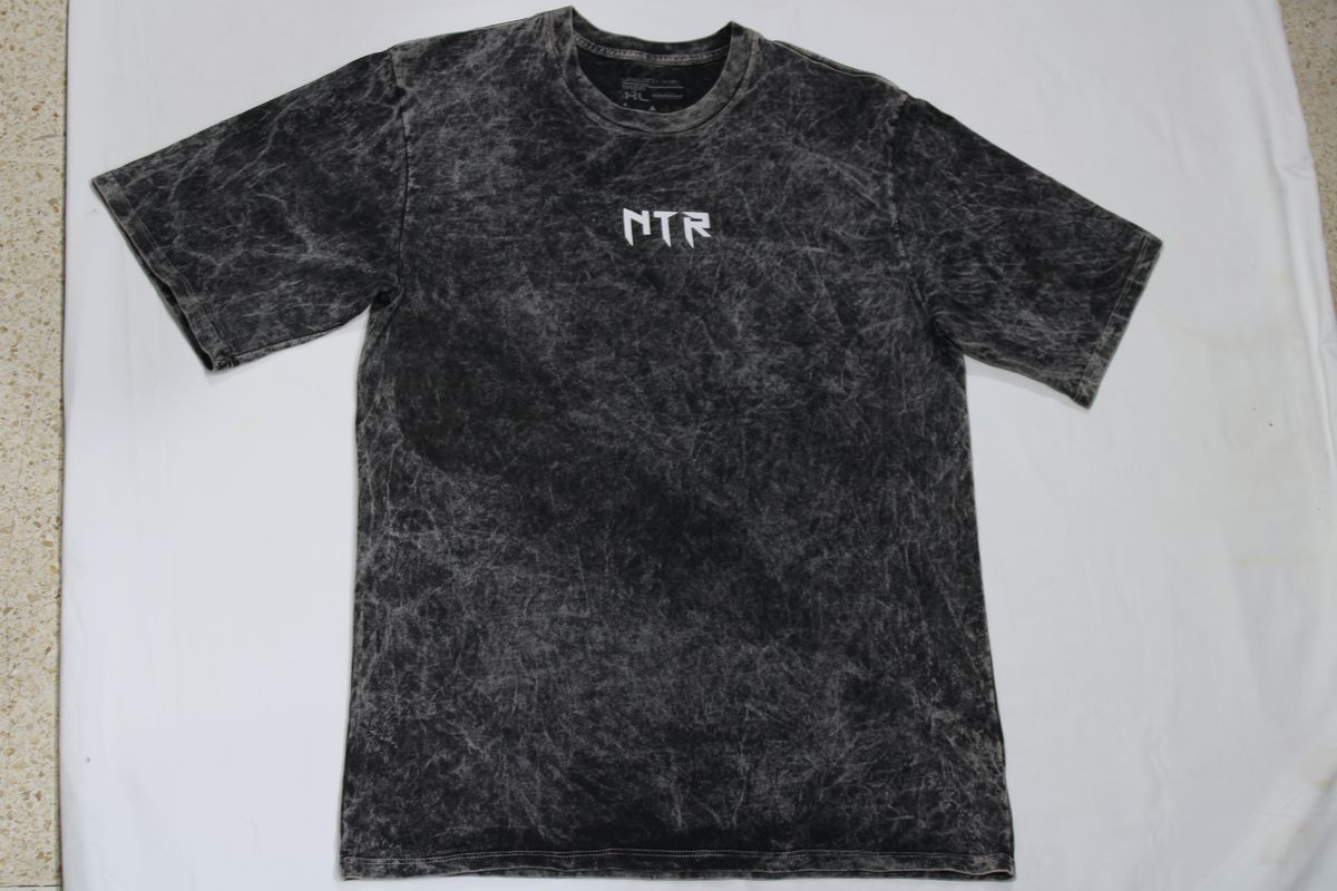 Camiseta negra mineral wash Neutral - XL