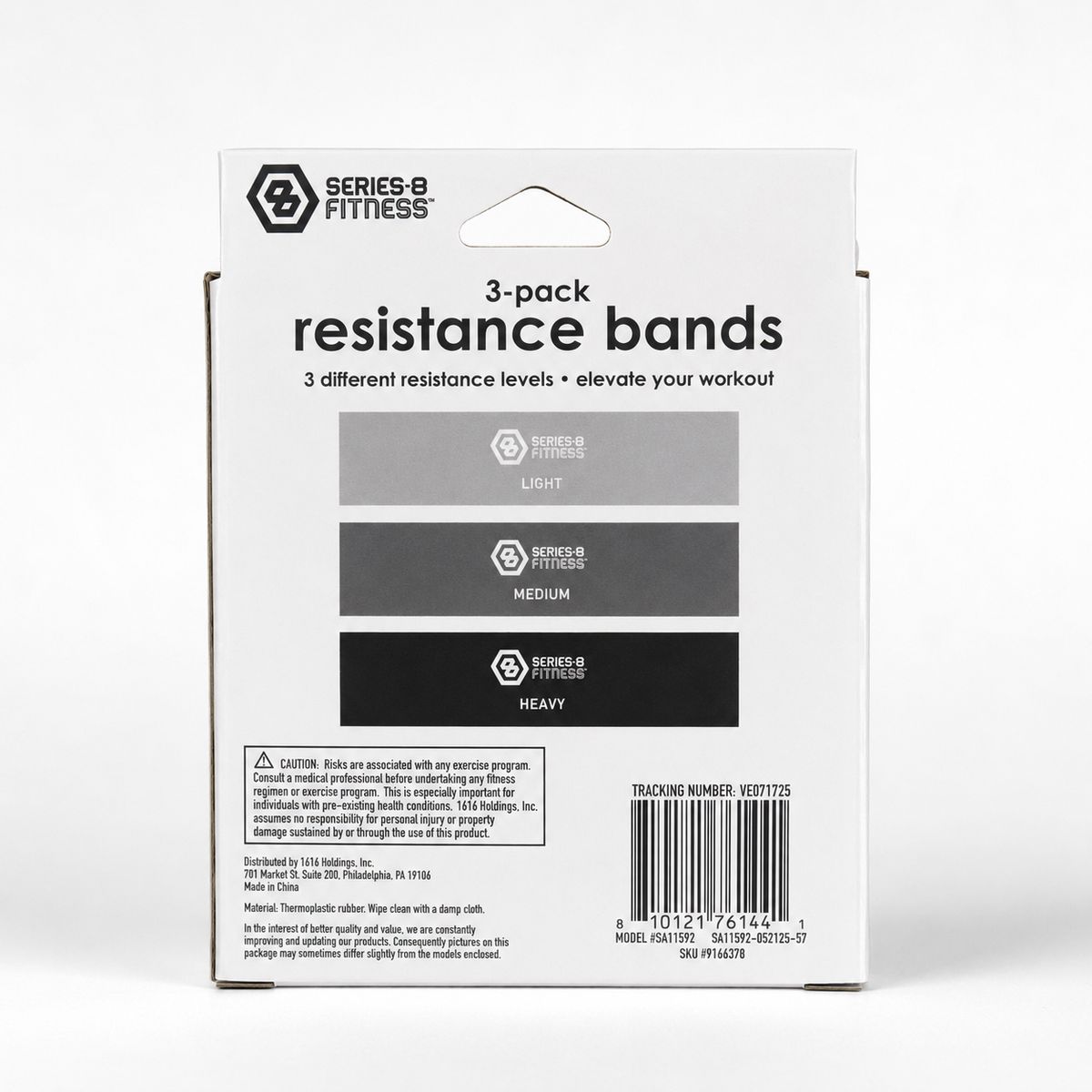 Bandas de resistencia Series-8 Fitness 3-pack, foto 2 de 2