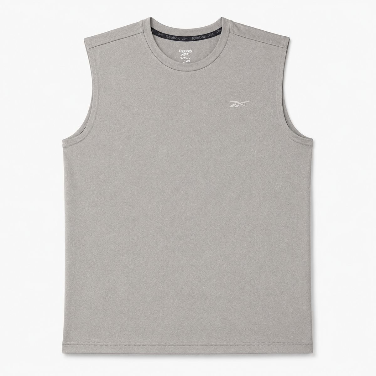 Camisilla Reebok gris claro logo pequeño - S
