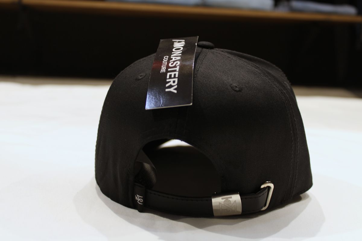 Gorra premium Monastery negra laureles, foto 3 de 3