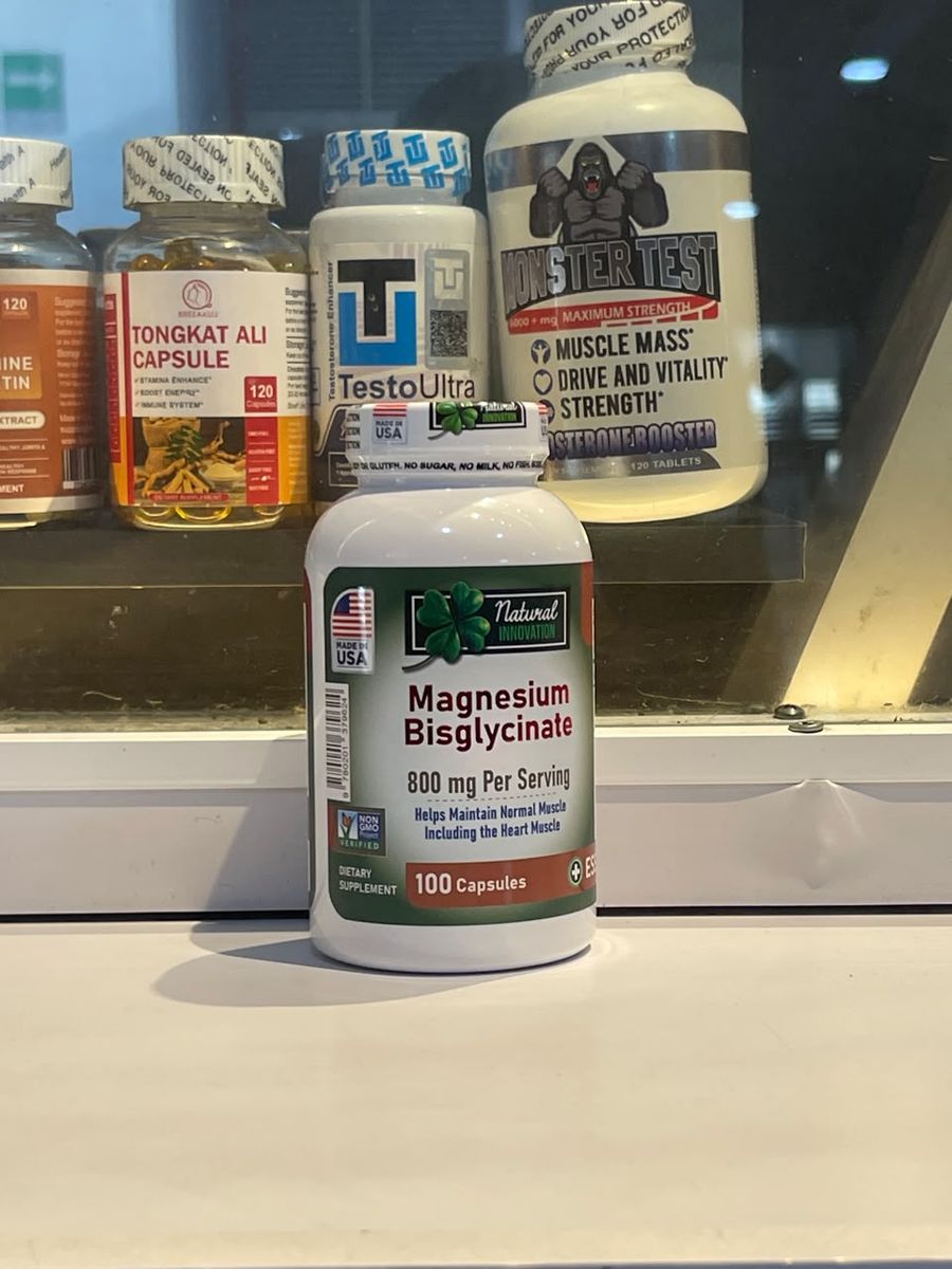 Natural Innovation Bisglicinato de Magnesio 800 mg - 100 cápsulas