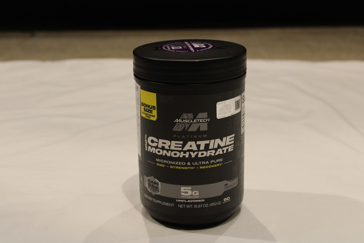 MuscleTech Platinum Creatina sin sabor 450 g - 90 porciones, foto 2 de 2