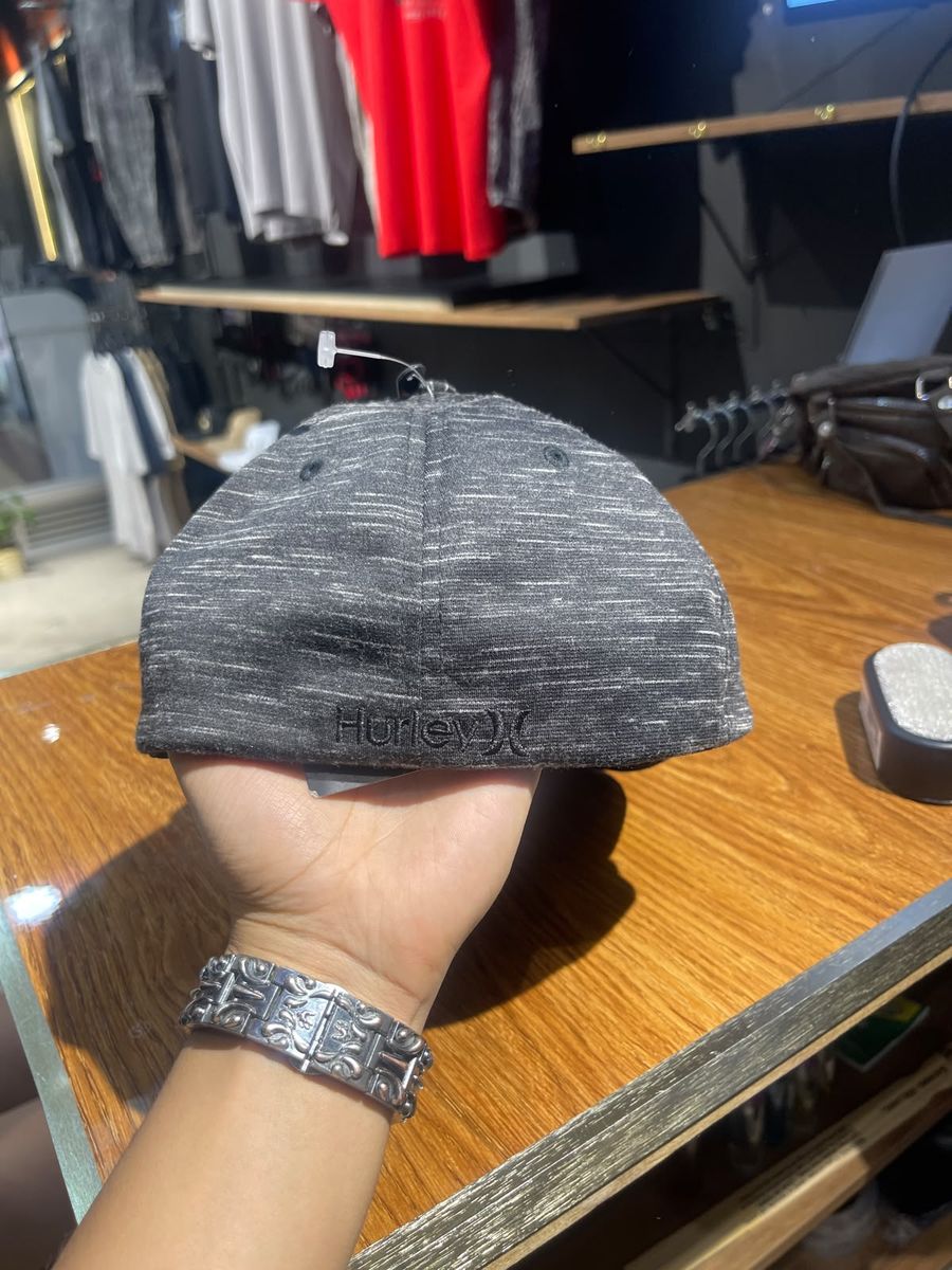 Gorra Hurley gris jaspe Flexfit, foto 2 de 3