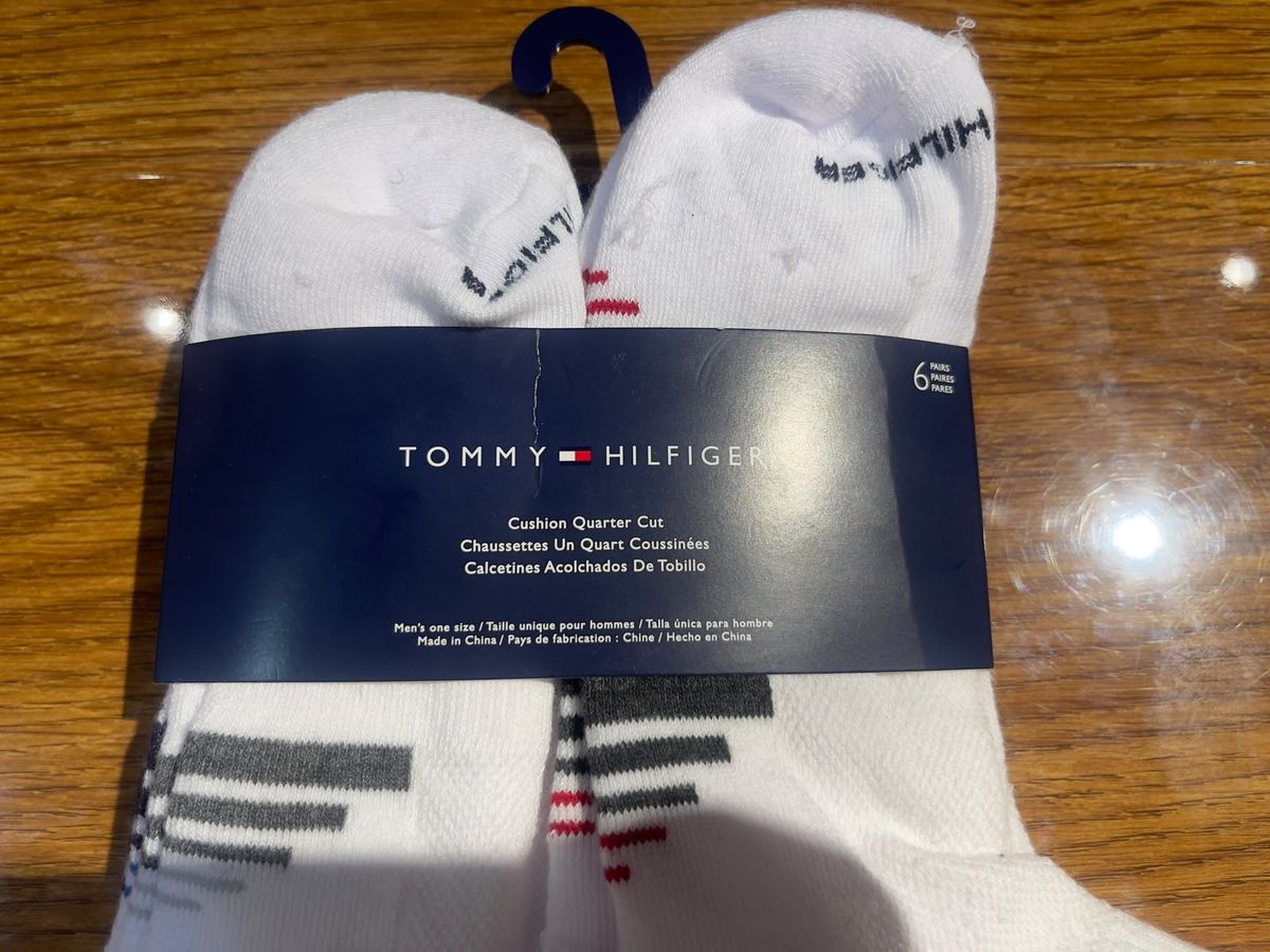 Pack medias Tommy Hilfiger blancas - 6 pares, foto 2 de 2