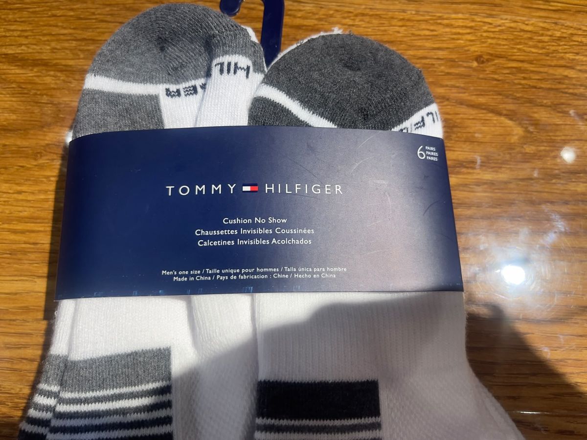 Pack medias Tommy Hilfiger blanco gris surtido - 6 pares, foto 2 de 2