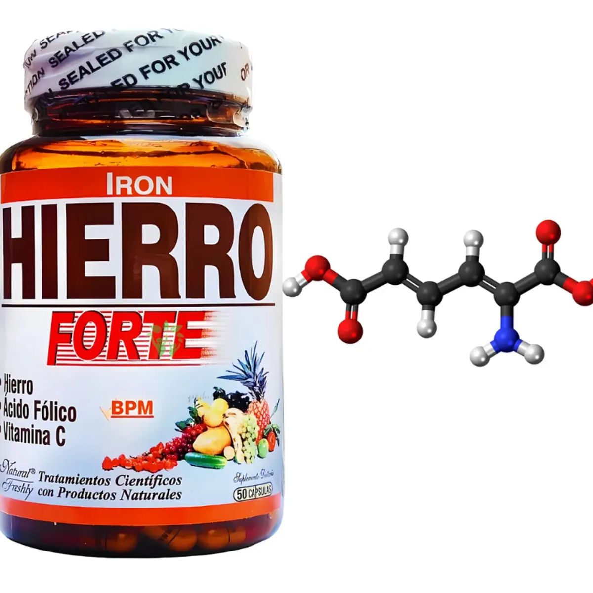 Hierro Natural Frsly 50 cápsulas