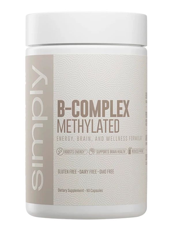 B Complex Metilado Simply 90 cápsulas