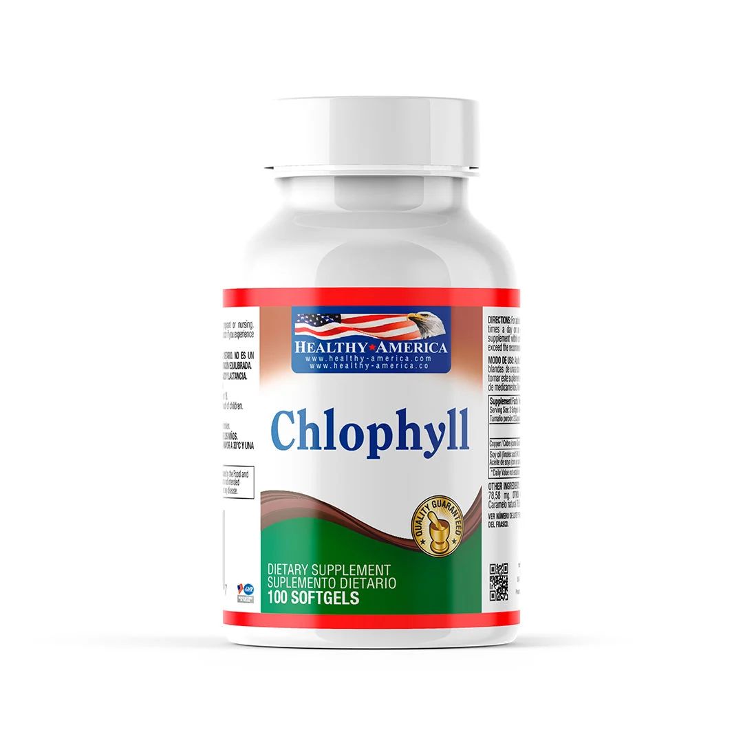 Clorofila Healthy X 100 cápsulas
