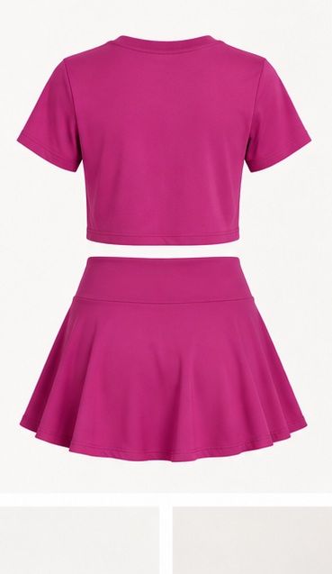 Conjunto deportivo blusa 080 y falda short, foto 2 de 5