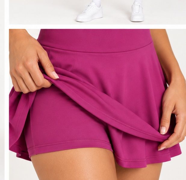 Conjunto deportivo blusa 080 y falda short, foto 5 de 5