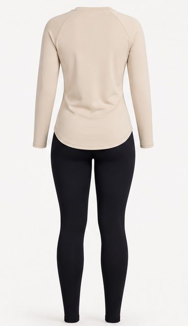 Conjunto deportivo leggings y buzo largo, foto 2 de 5