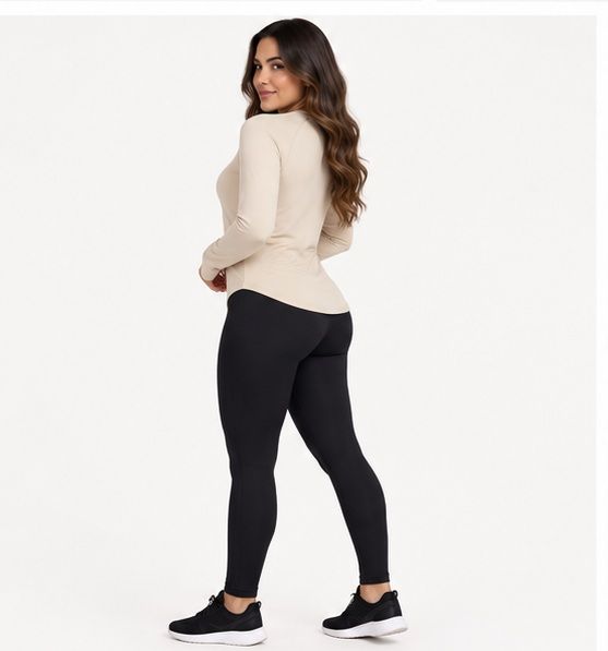 Conjunto deportivo leggings y buzo largo, foto 4 de 5