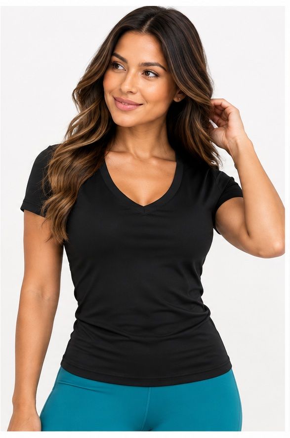 Blusa deportiva entallada referencia 010, foto 2 de 3
