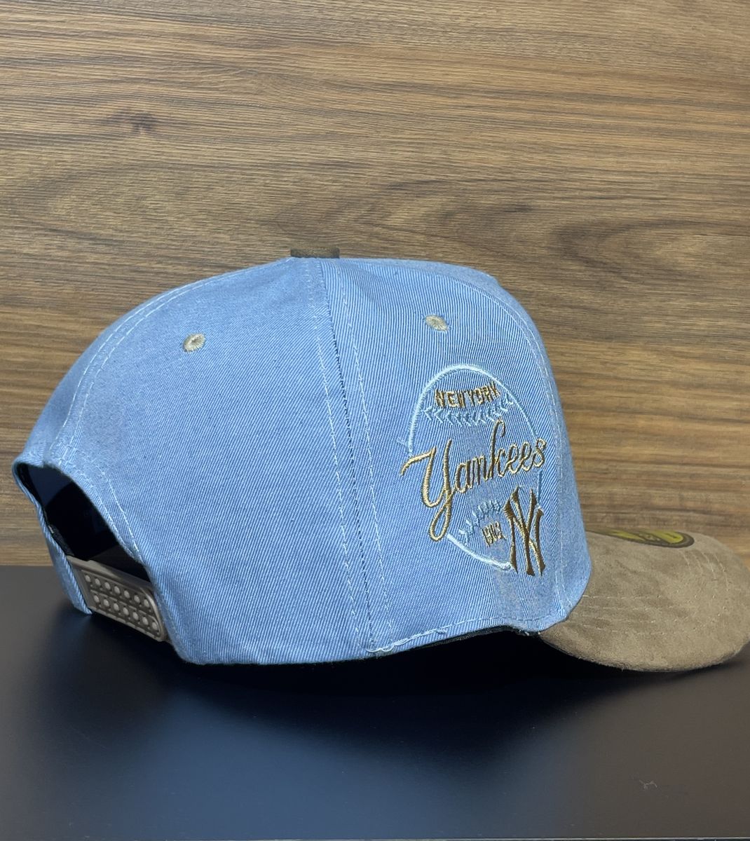 Gorra NY azul claro visera beige, foto 2 de 3